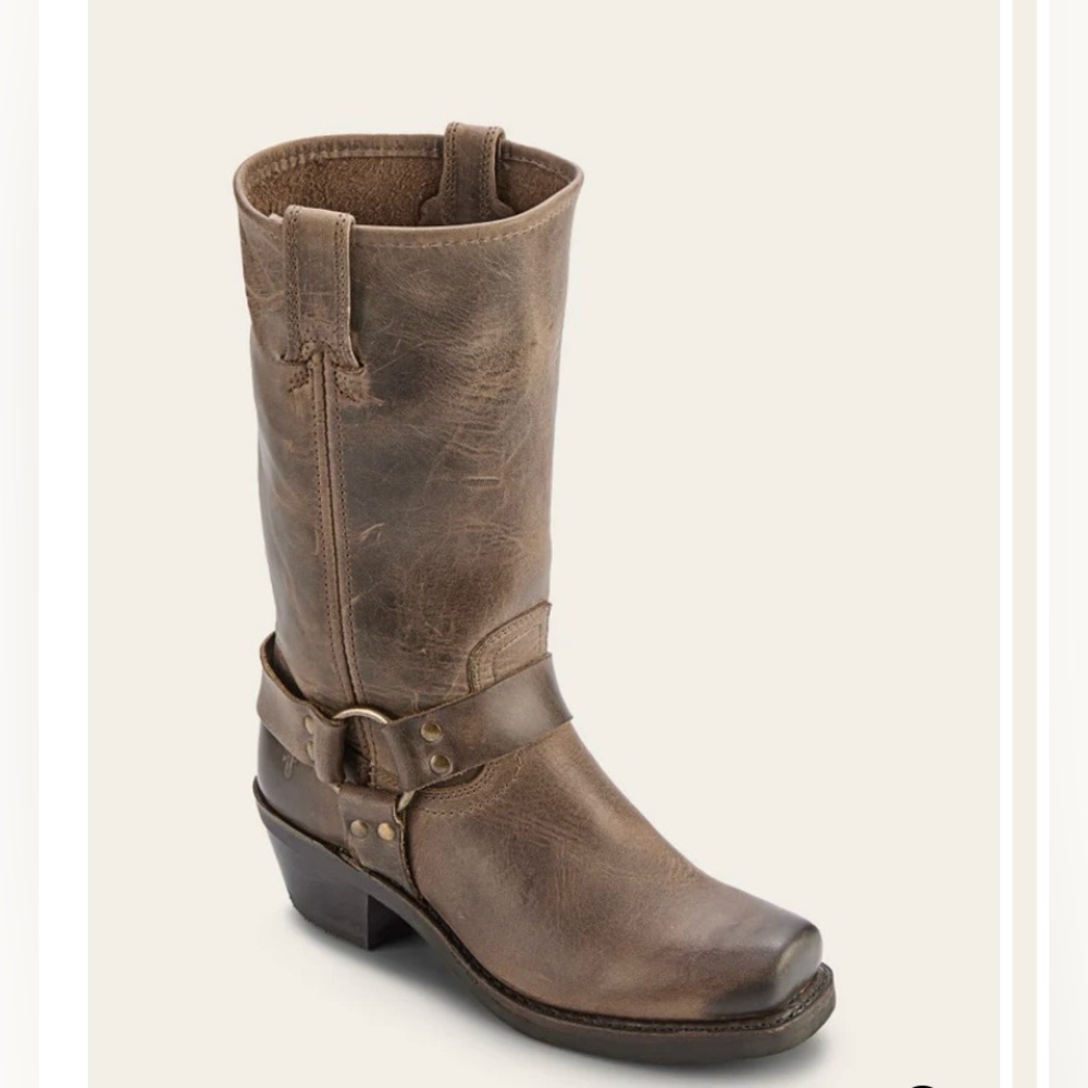 NWOB Frye Harness Boot.  Size 7.  Color Smoke.